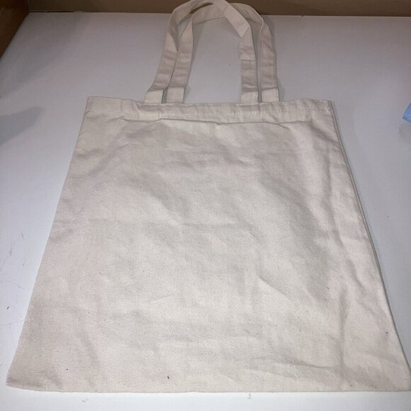 The Tropical Society Khaki Tote Bag. Preloved - Picture 4 of 4